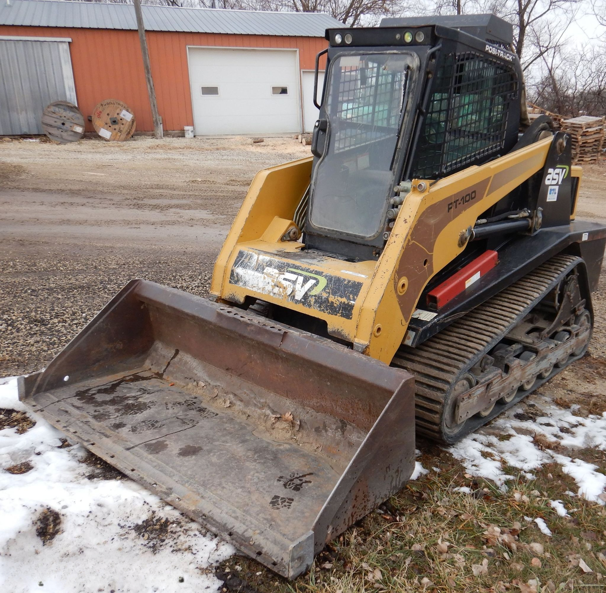 2008 ASV PT-100 Tracked Skid Steer - Image 1