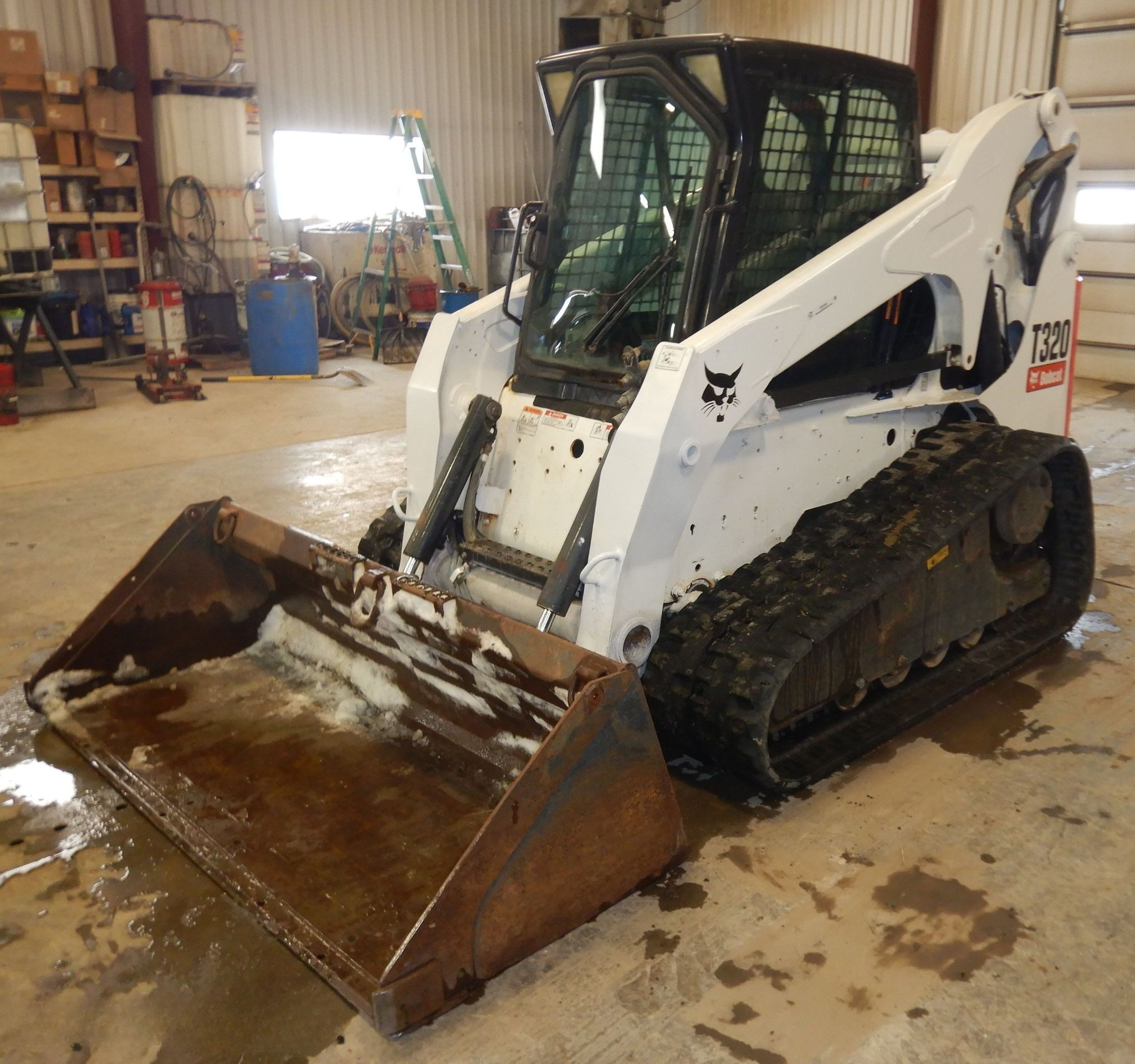 2008 Bobcat T320 Tracked Skid Steer - Image 1