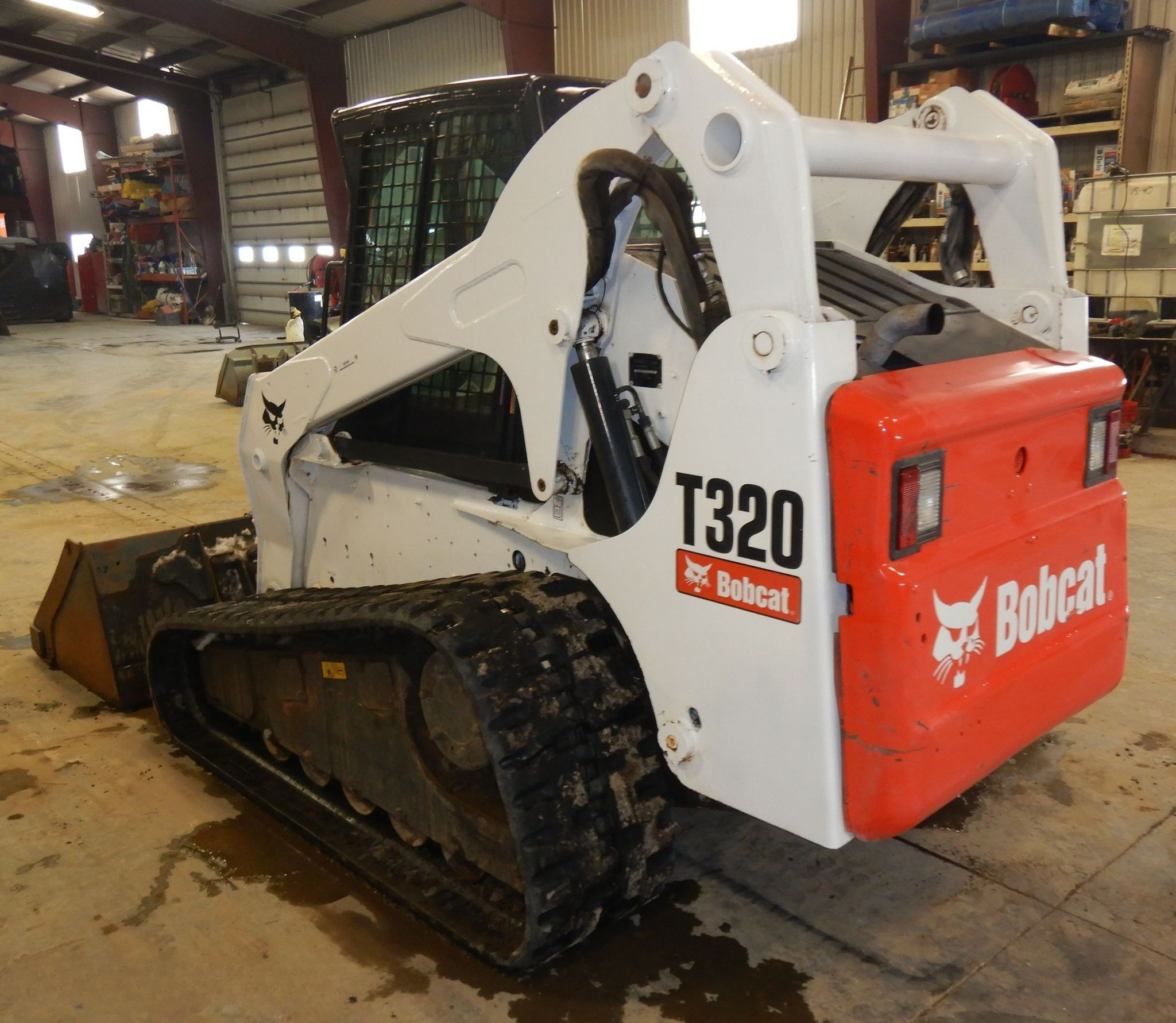 2008 Bobcat T320 Tracked Skid Steer thumbnail 4