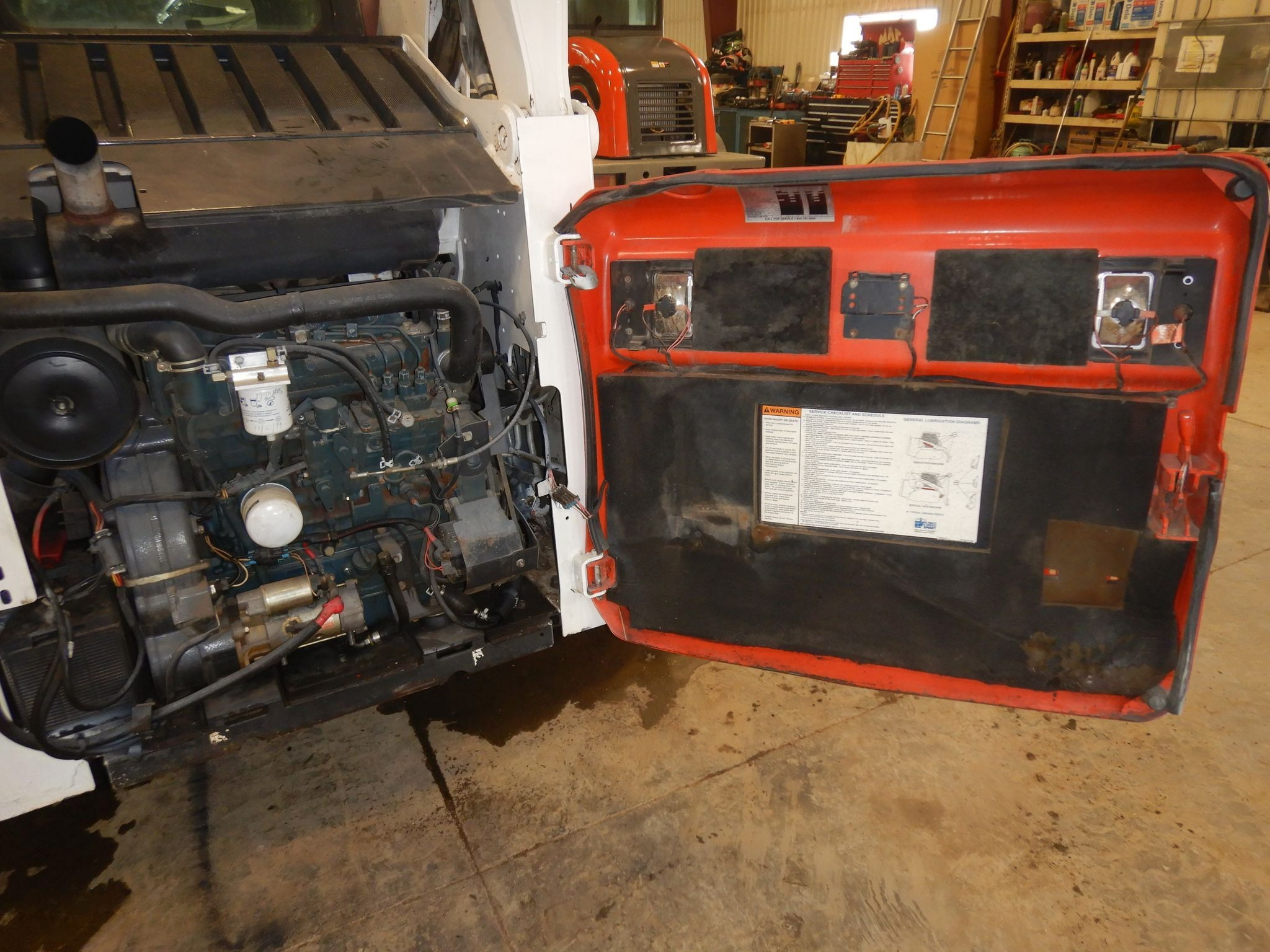 2008 Bobcat T320 Tracked Skid Steer thumbnail 7